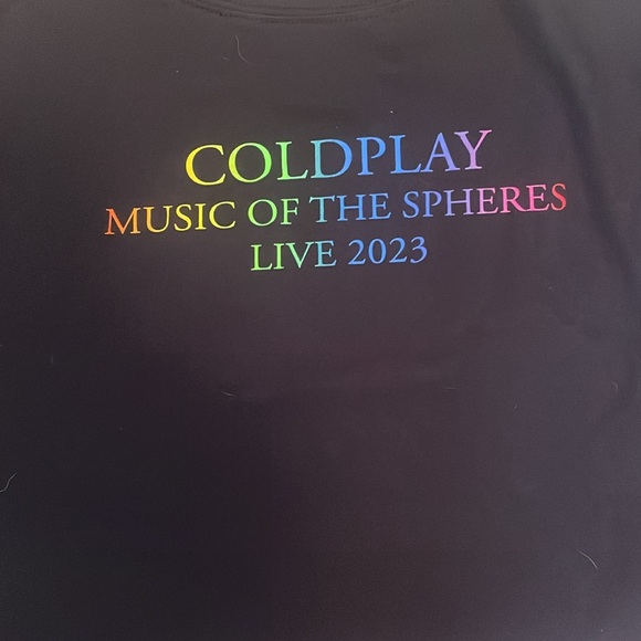 Coldplay concert merchandise! T shirt - Picture 2 of 5